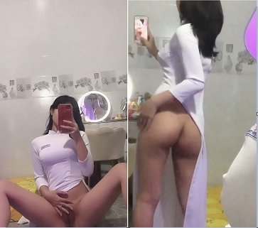 Clip cô nữ sinh dáng đẹp gây sốt với phong cách sôi nổi