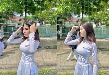 Video sex cô học sinh Kiều Oanh mặc đồng phục gợi tình