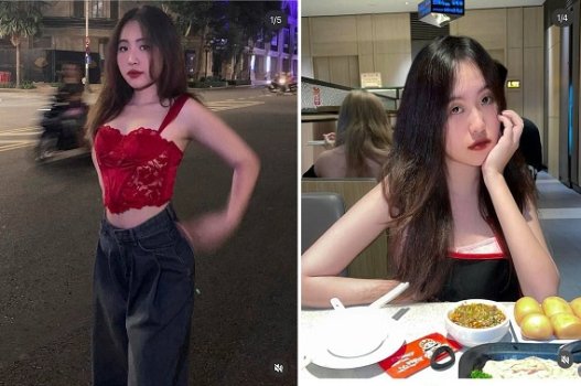 Đi ăn với Lê Thu là được địt em
