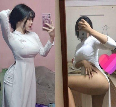 Nữ sinh da trắng mông to thon dập hơn cả máy khâu